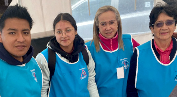 Actividades en la carpa
