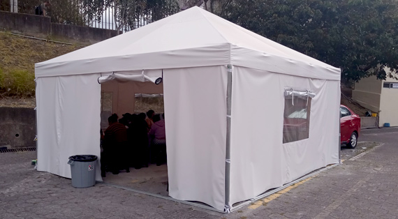 Actividades en la carpa