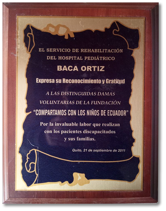 Diploma de reconocimiento